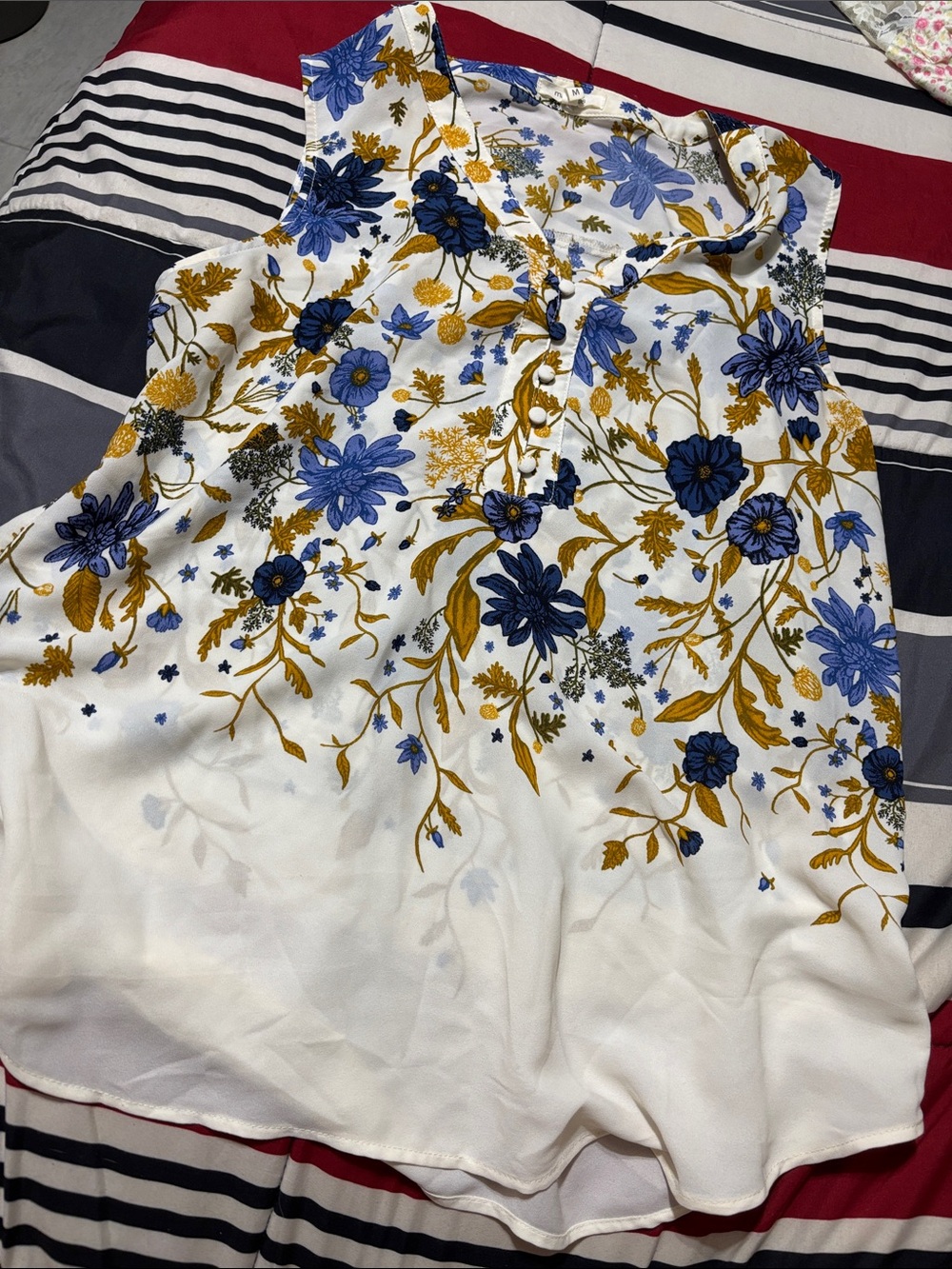 Floral tank top